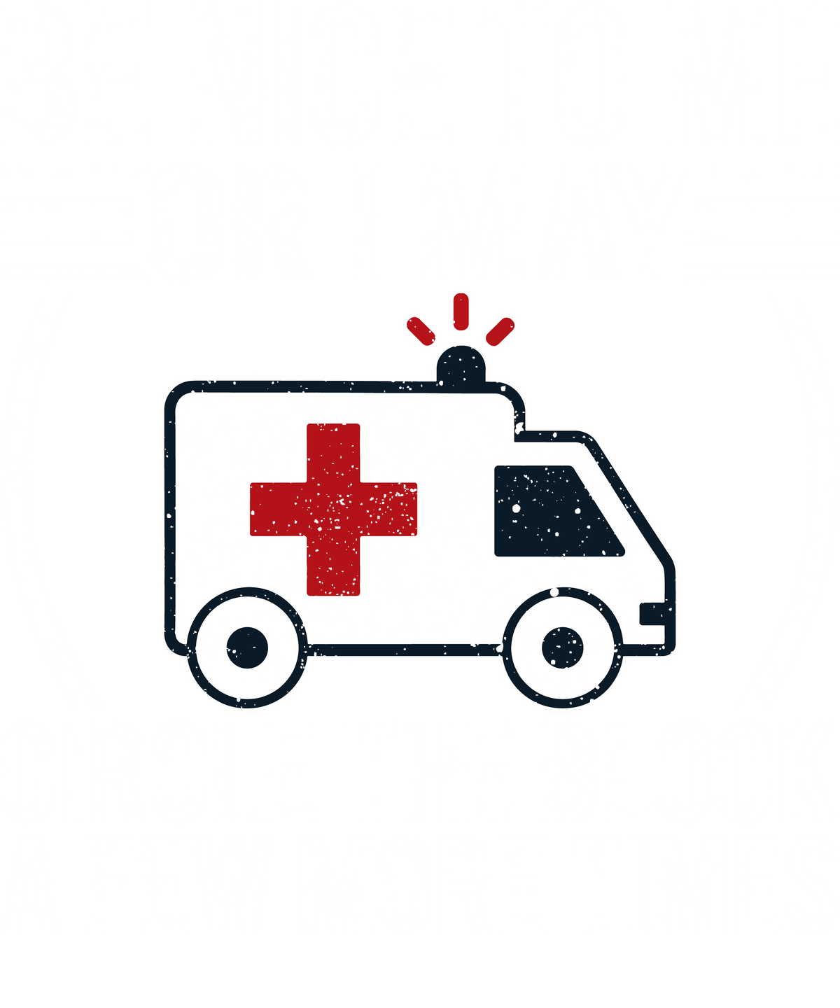 Cute Ambulance EMS design