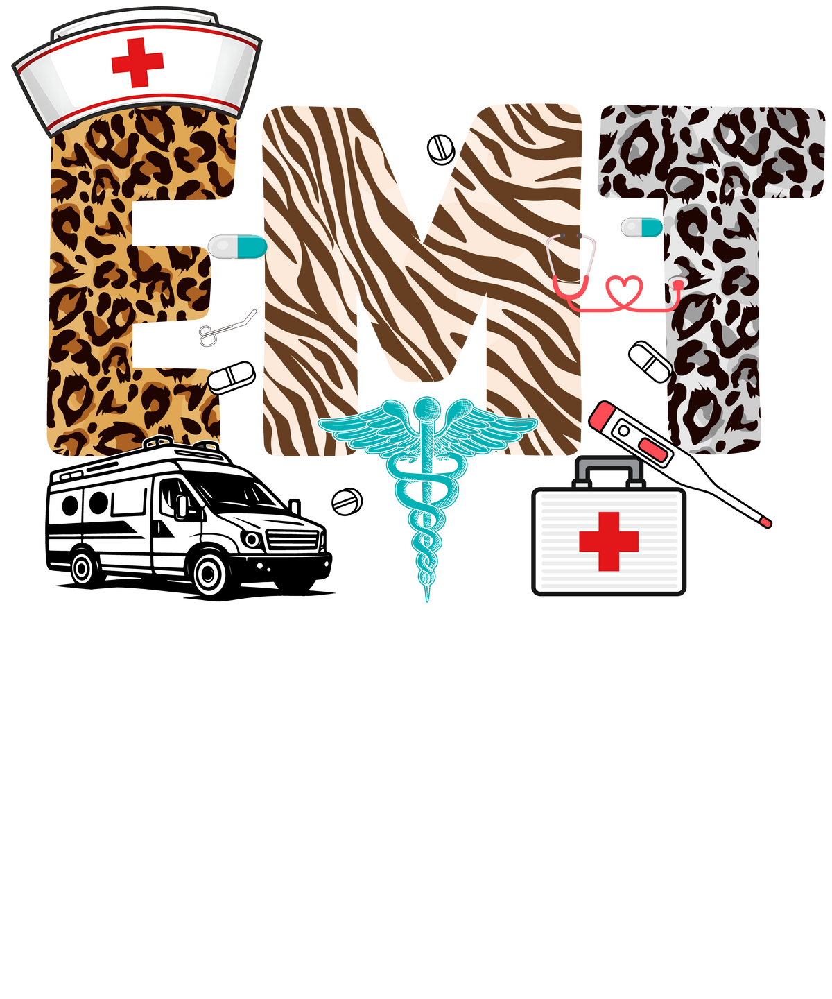 EMT Animal Print design