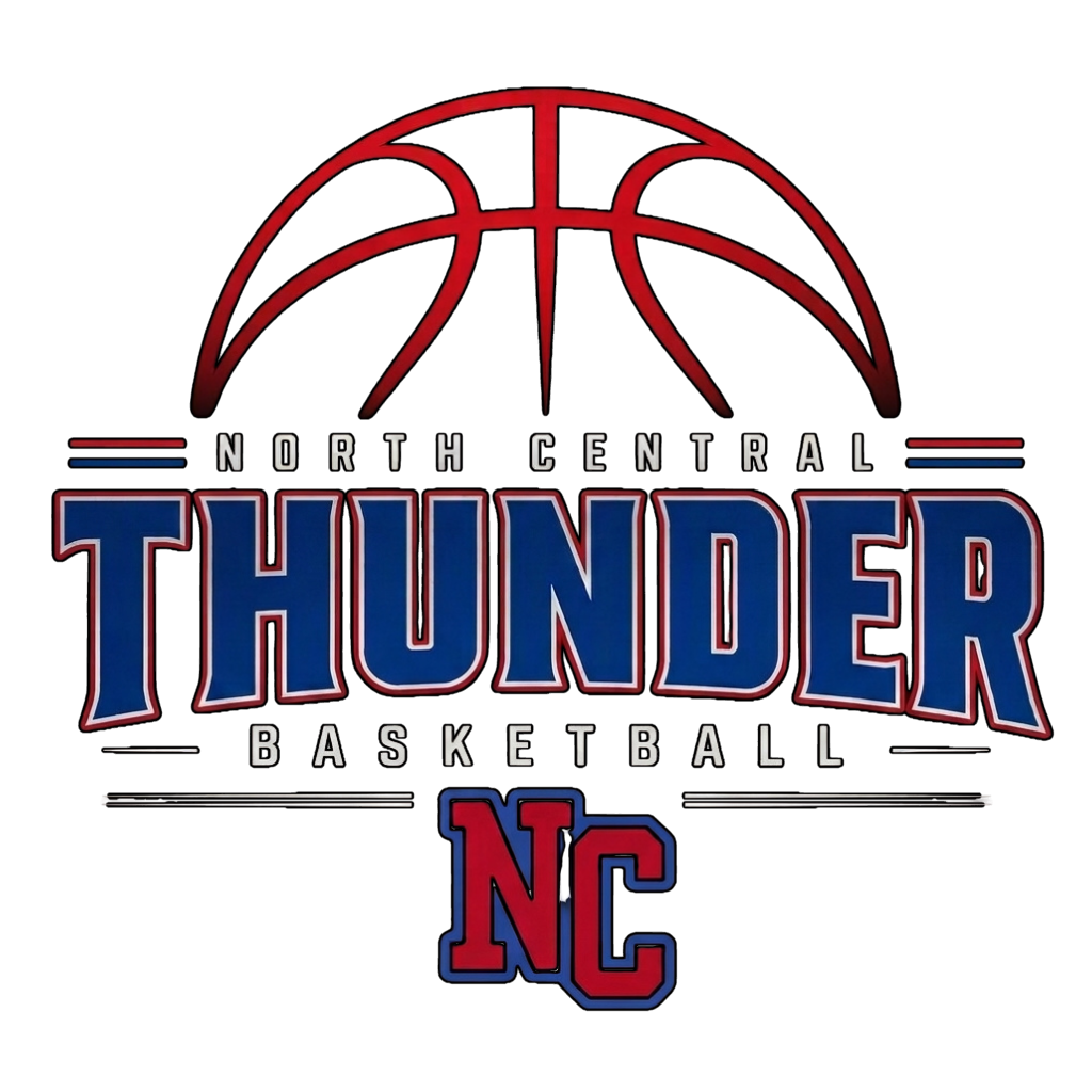 NC Thunder Basketball logo - Design 2