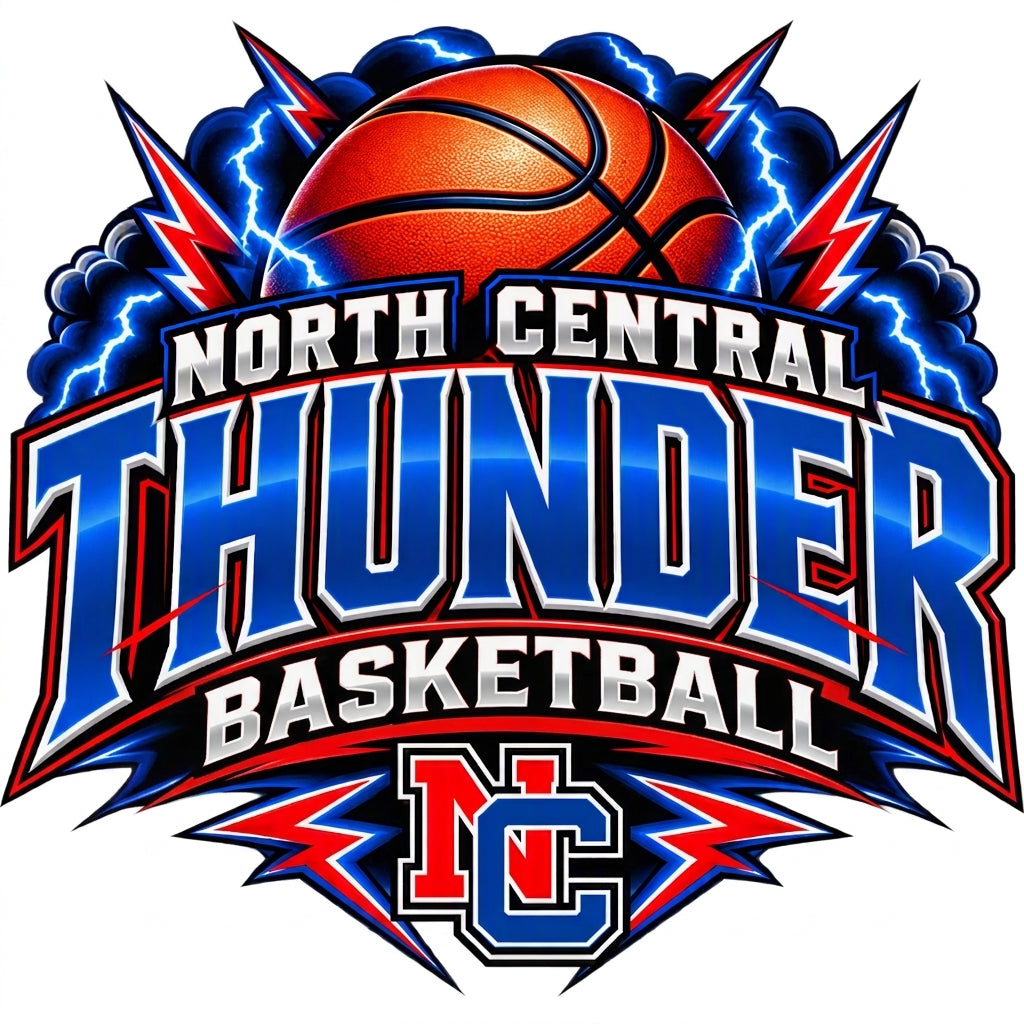 NC Thunder Basketball logo