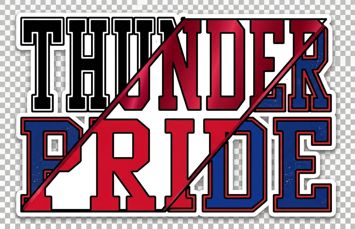 Thunder Pride graphic logo