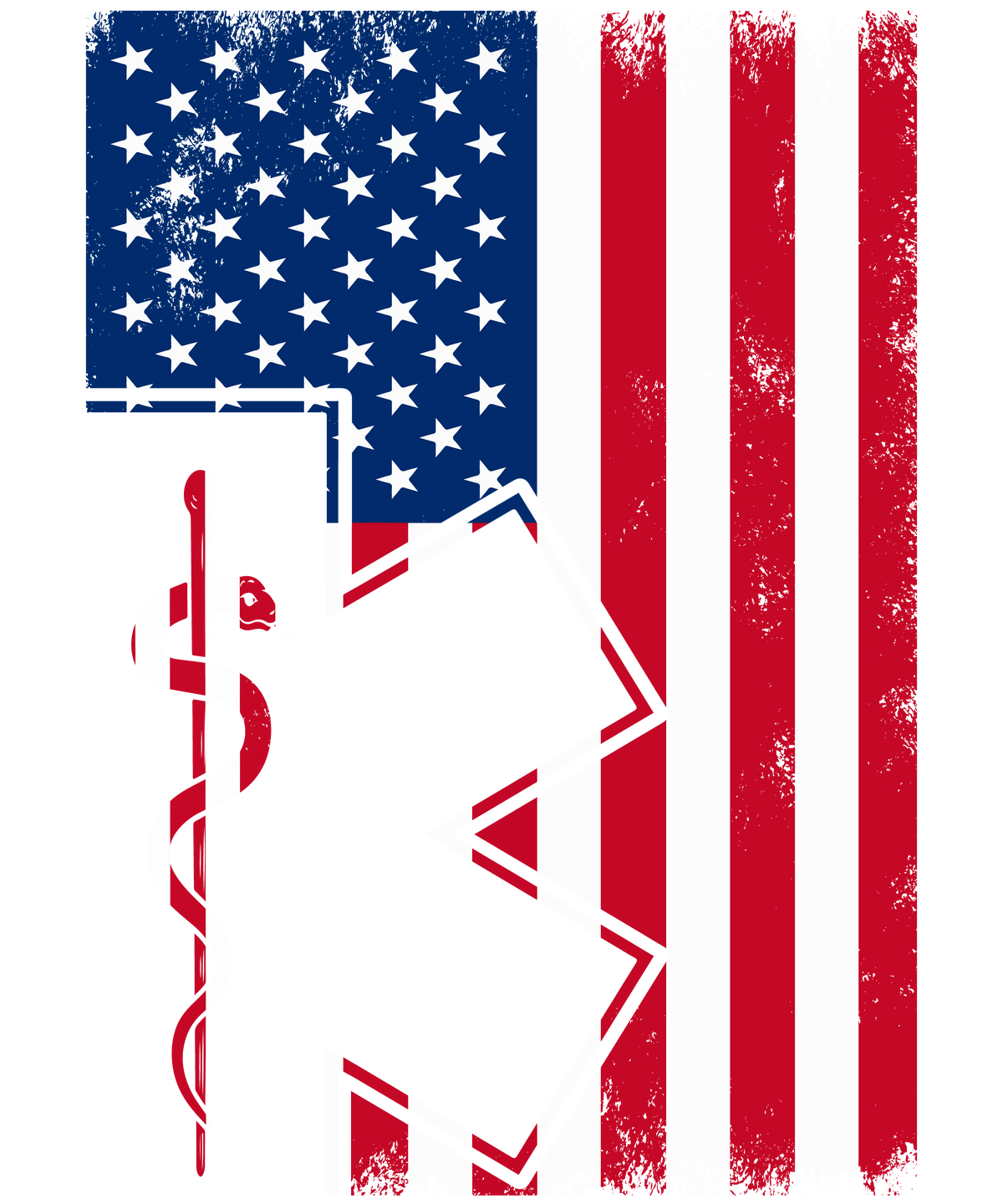 EMS Flag Star of Life design