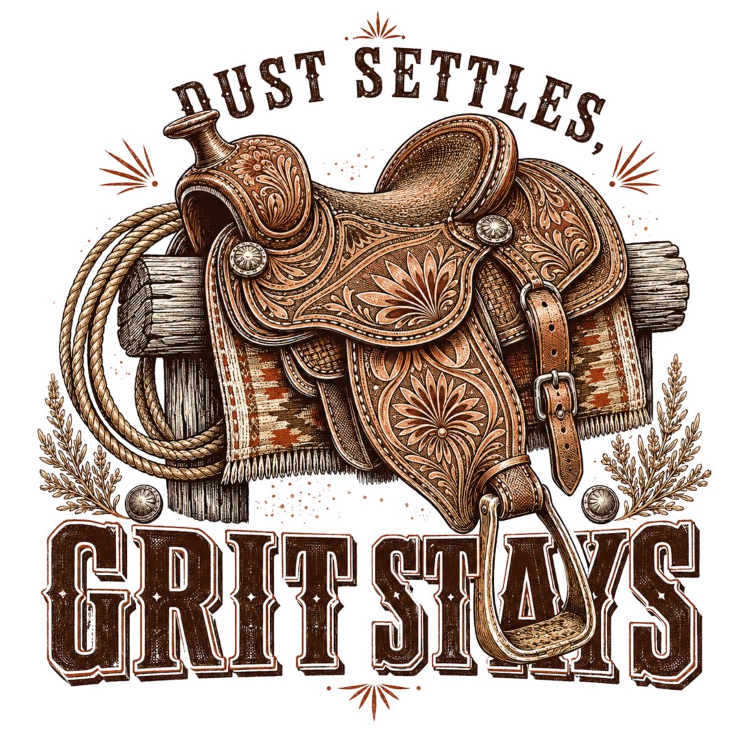 Dust Settles Grit Stays design