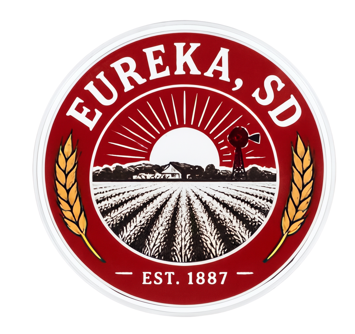 Eureka SD Est. 1887 graphic design