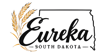 Eureka South Dakota script graphic design