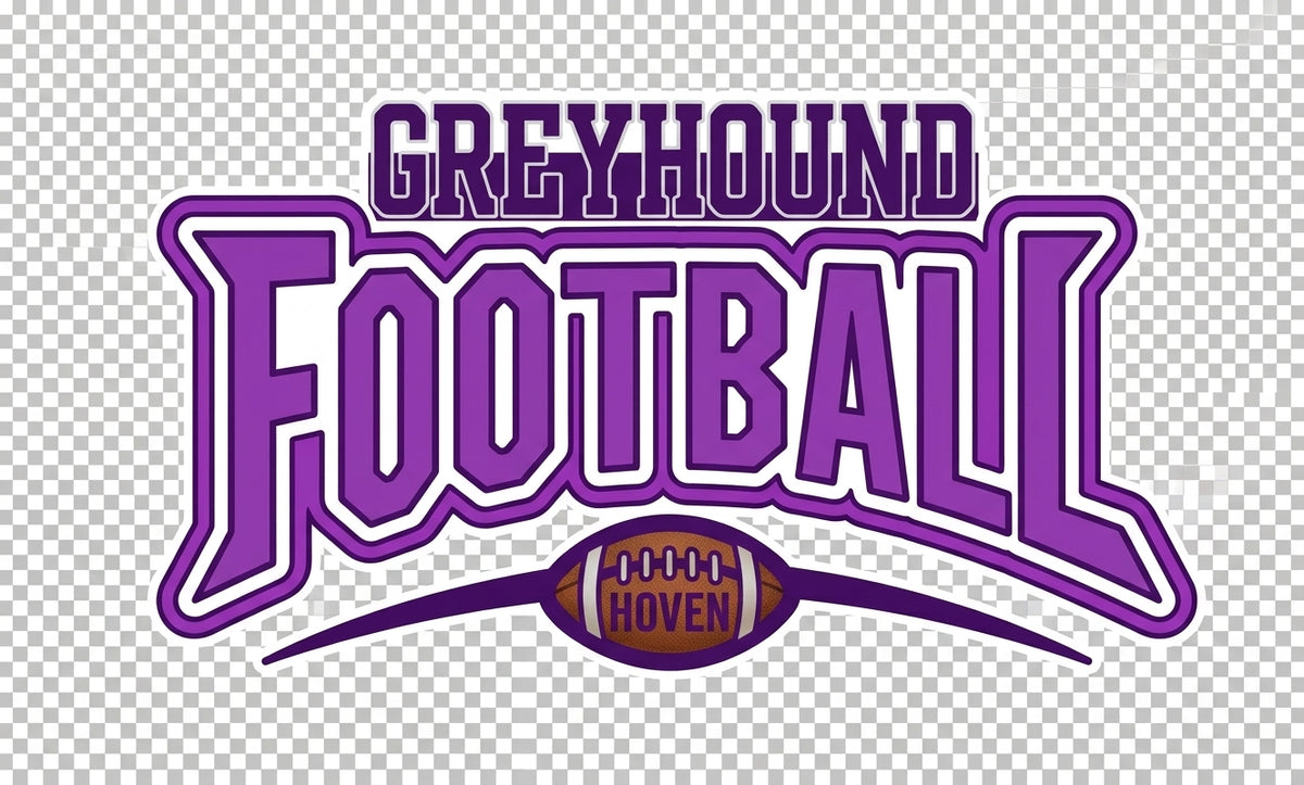 Greyhound Football Hoven graphic logo