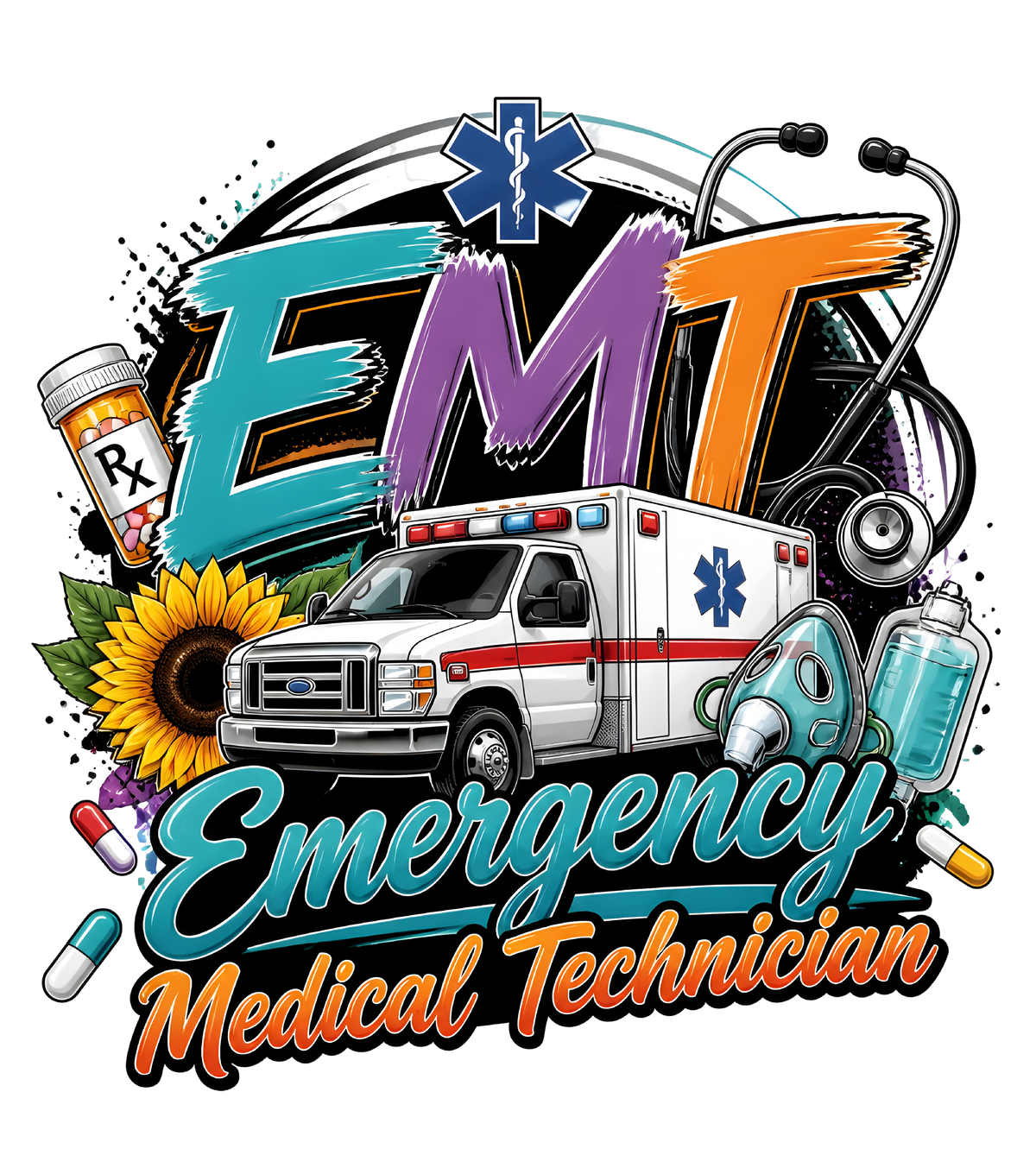 EMT Emergency Medical Technician design