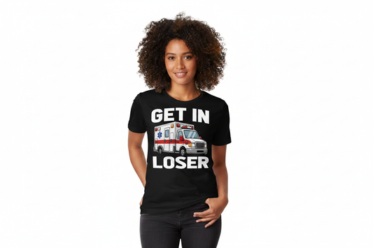 EMS Ambulance Tee in Black